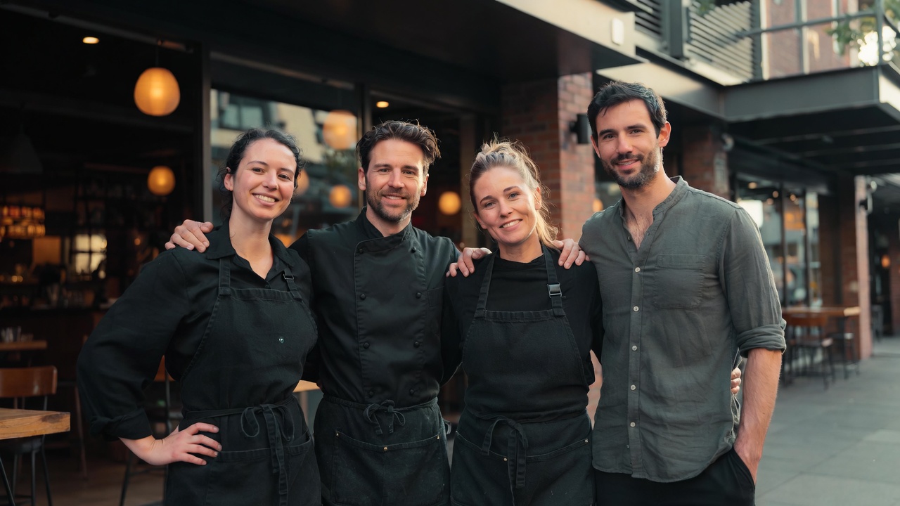 Restaurant team